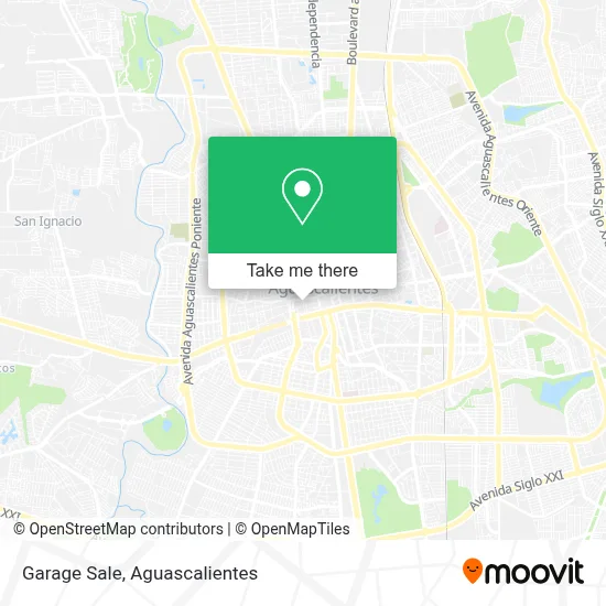 Garage Sale map