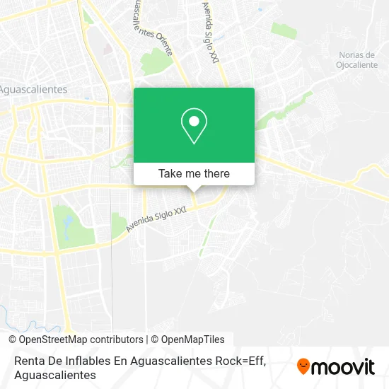 Renta De Inflables En Aguascalientes Rock=Eff map