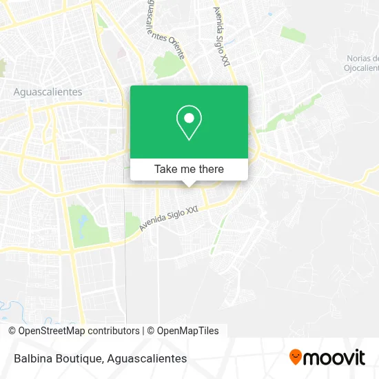 Balbina Boutique map