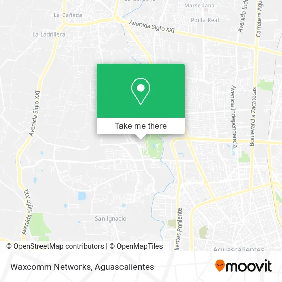 Waxcomm Networks map