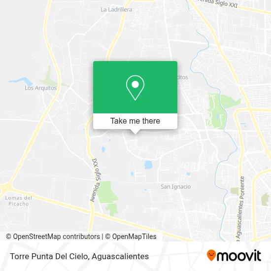 Torre Punta Del Cielo map