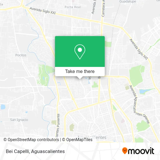 Bei Capelli map