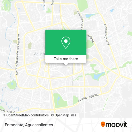 Enmodate map