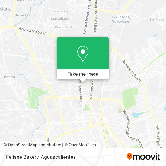 Felisse Bakery map