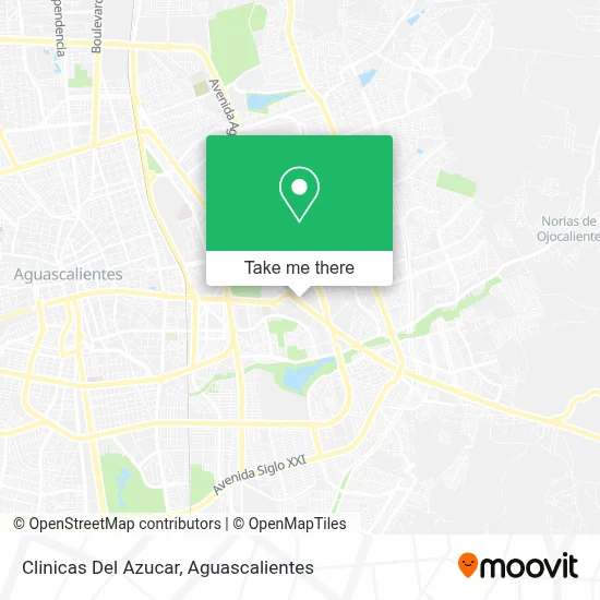 Clinicas Del Azucar map