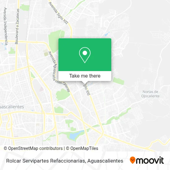 Rolcar Servipartes Refaccionarias map