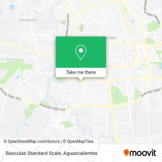Basculas Standard Scale map
