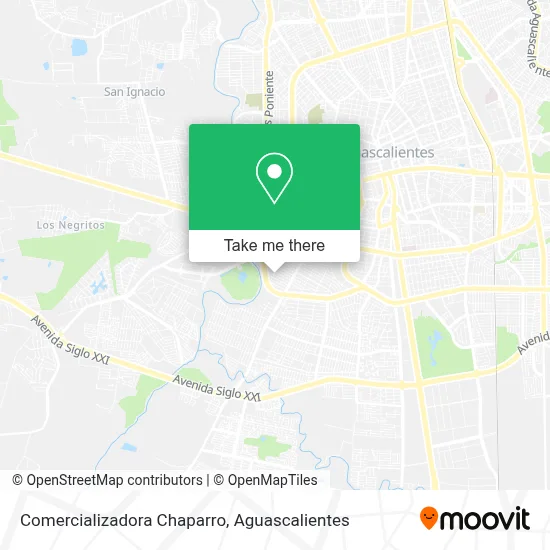 Comercializadora Chaparro map
