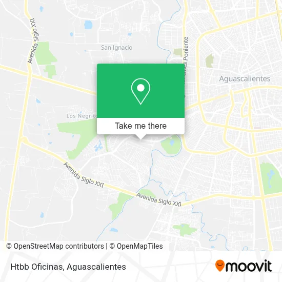 Htbb Oficinas map
