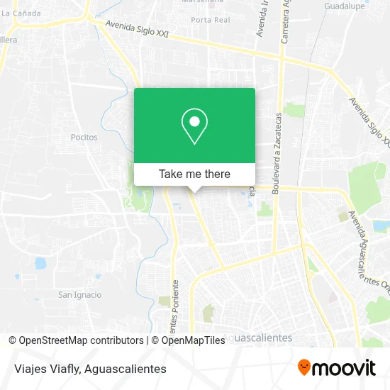 Viajes Viafly map