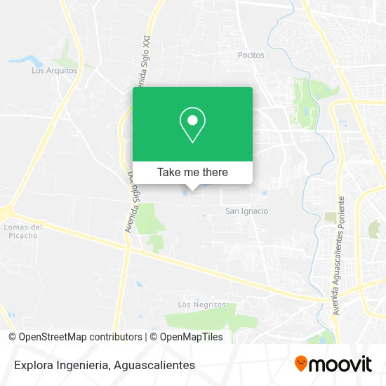 Explora Ingenieria map