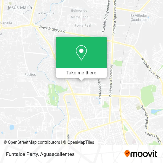 Funtaice Party map