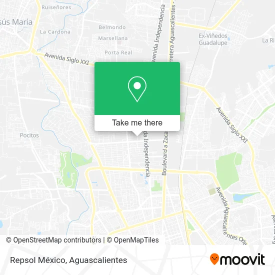 Repsol México map