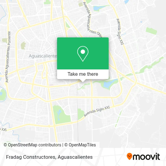 Fradag Constructores map