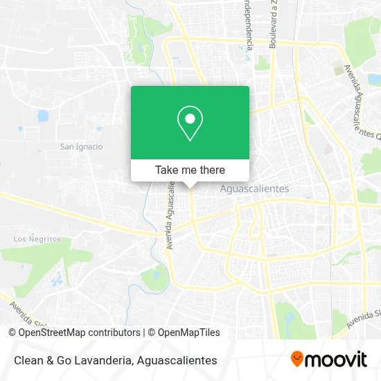 Clean & Go Lavanderia map