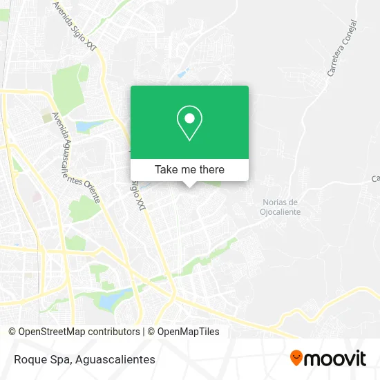 Roque Spa map