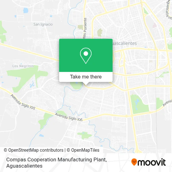 Compas Cooperation Manufacturing Plant map