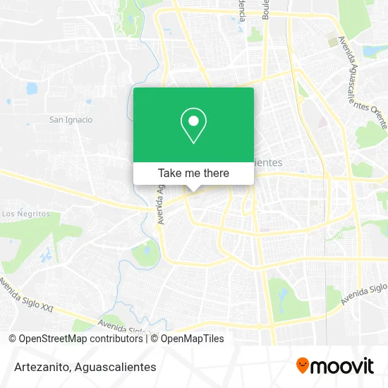 Artezanito map