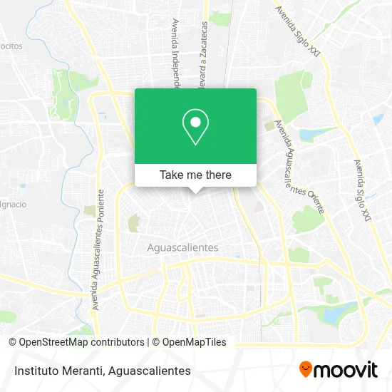 Instituto Meranti map