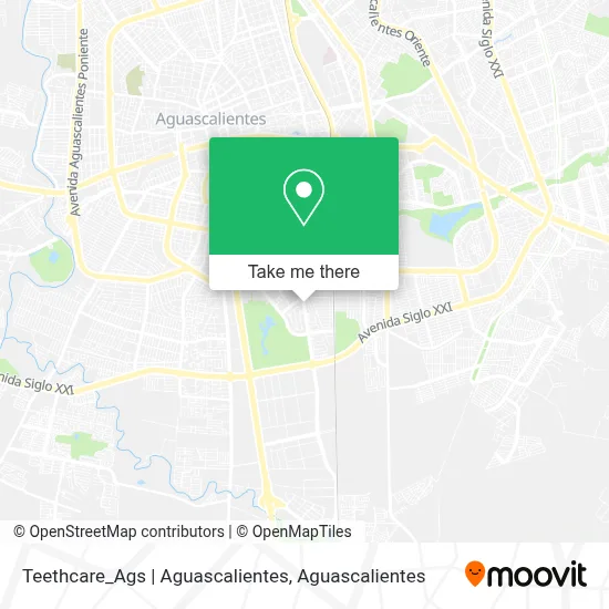 Teethcare_Ags | Aguascalientes map