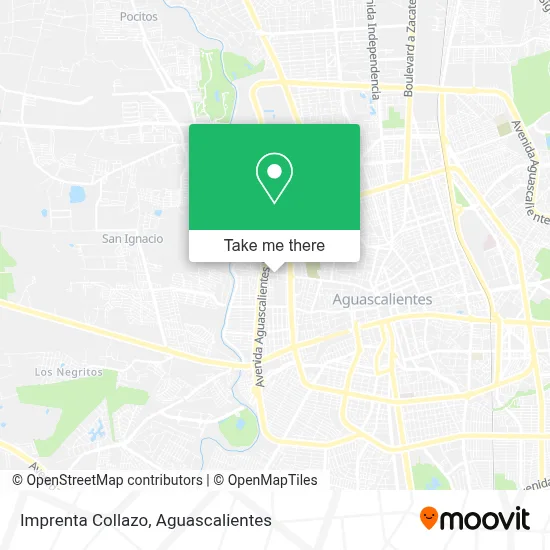 Imprenta Collazo map