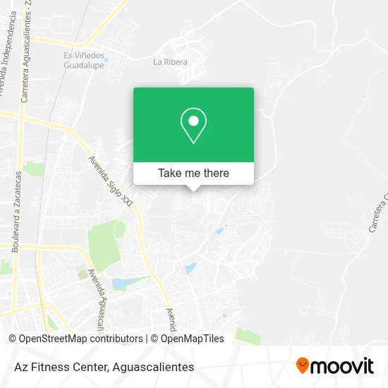 Az Fitness Center map