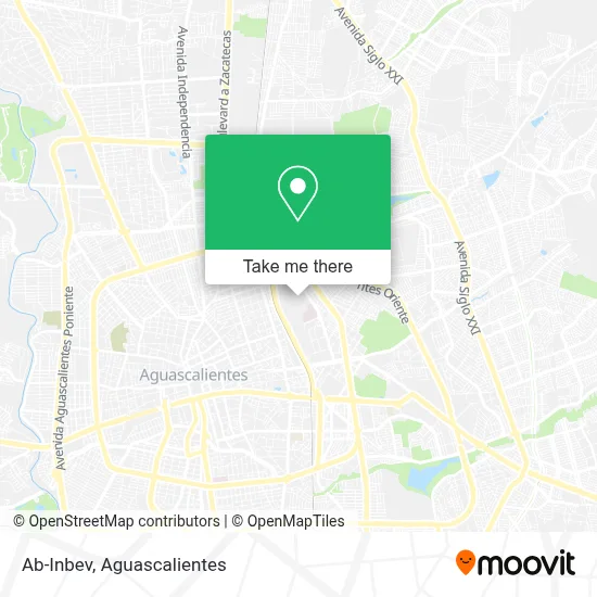 Ab-Inbev map