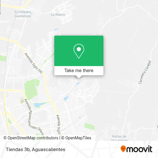 Tiendas 3b map