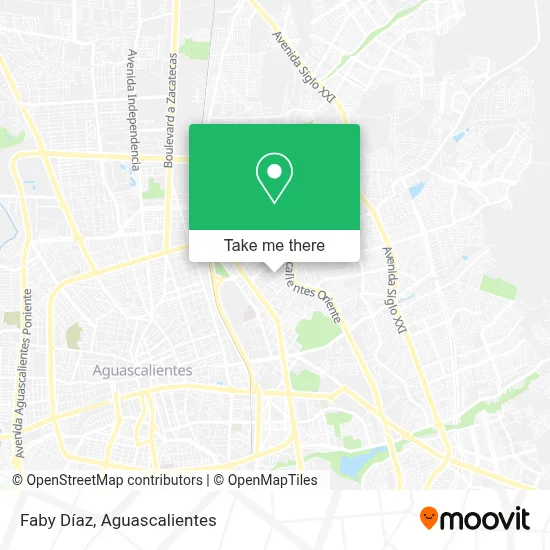 Faby Díaz map
