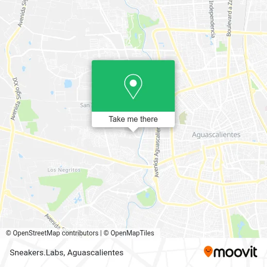Sneakers.Labs map