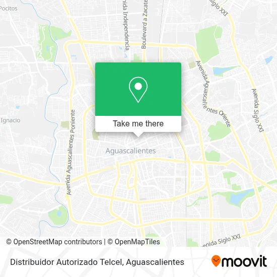 Distribuidor Autorizado Telcel map