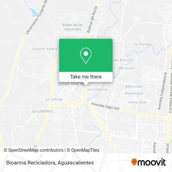 Bioarma Recicladora map