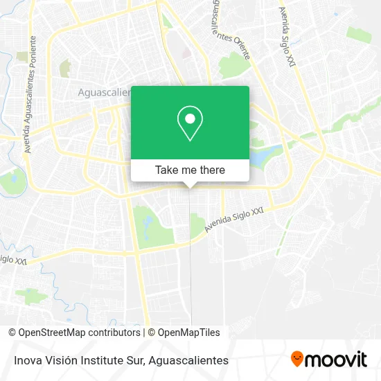 Inova Visión Institute Sur map