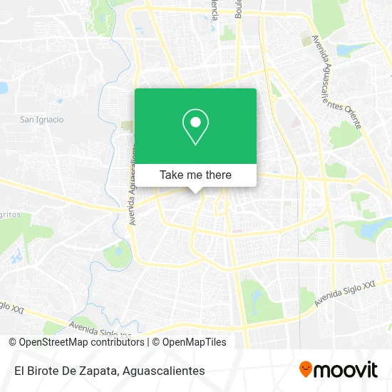El Birote De Zapata map
