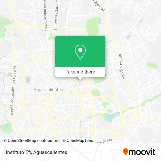 Instituto Efi map