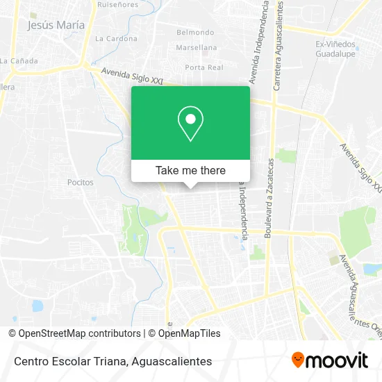 Centro Escolar Triana map
