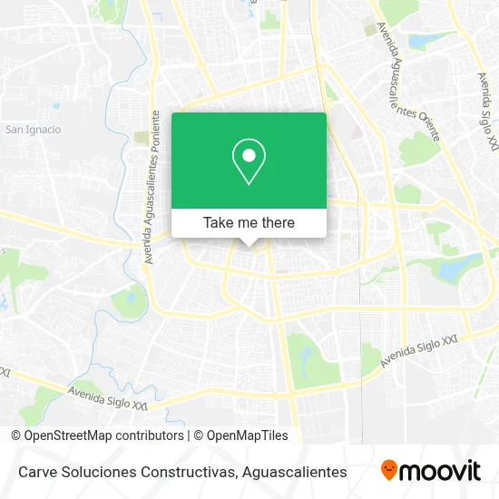 Carve Soluciones Constructivas map
