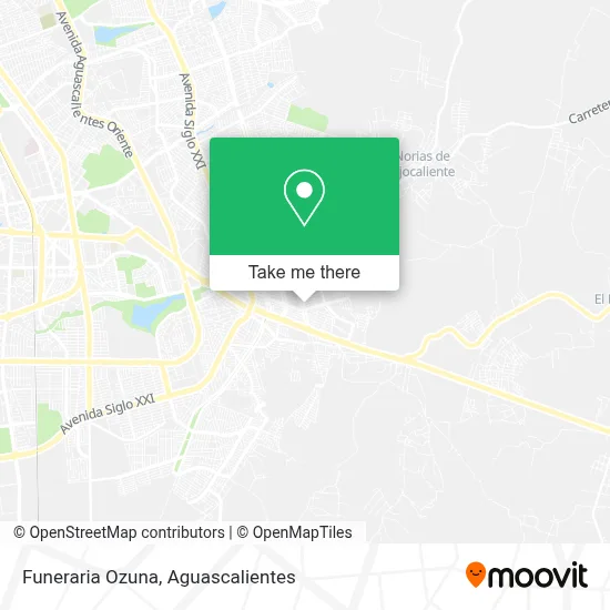 Funeraria Ozuna map