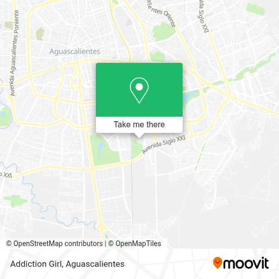 Addiction Girl map
