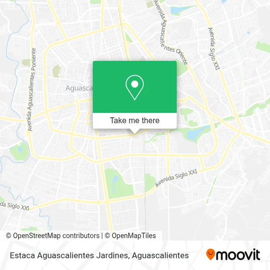 Estaca Aguascalientes Jardines map
