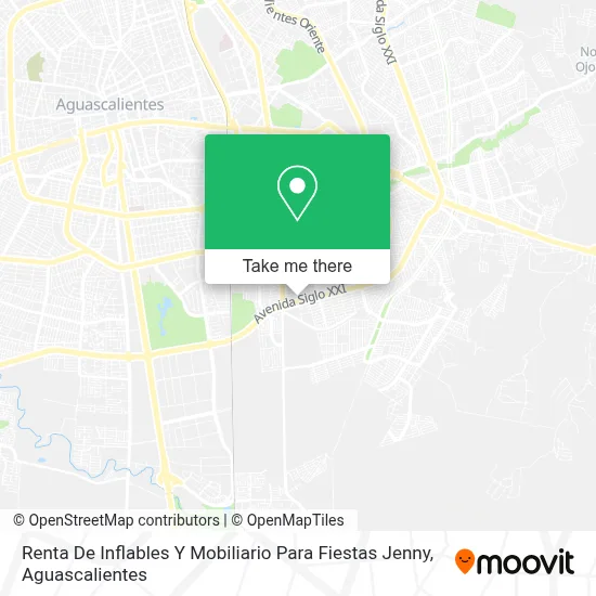 Renta De Inflables Y Mobiliario Para Fiestas Jenny map
