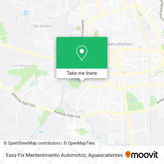 Easy Fix Mantenimiento Automotriz map
