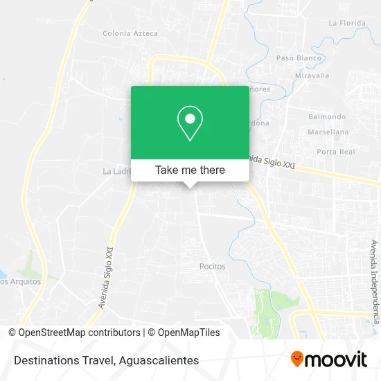 Destinations Travel map