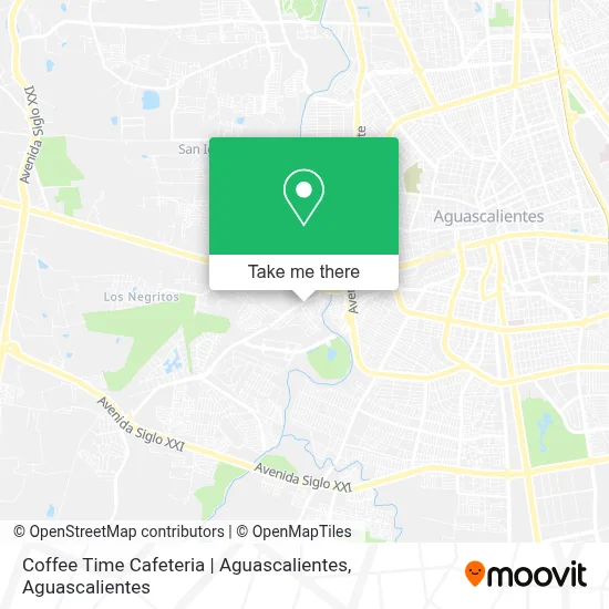 Coffee Time Cafeteria | Aguascalientes map