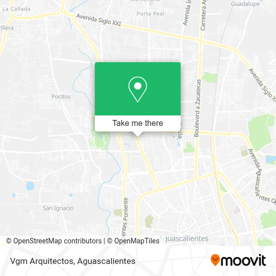 Vgm Arquitectos map