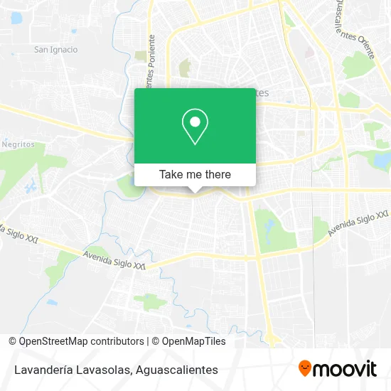 Lavandería Lavasolas map