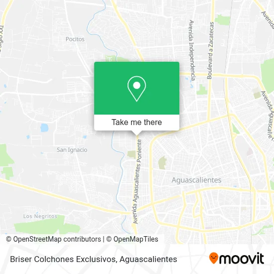 Briser Colchones Exclusivos map