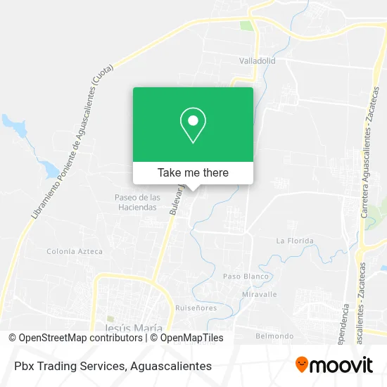 Pbx Trading Services map