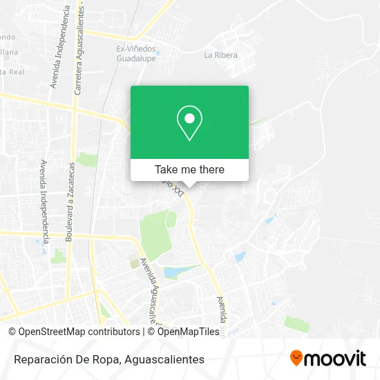 Reparación De Ropa map