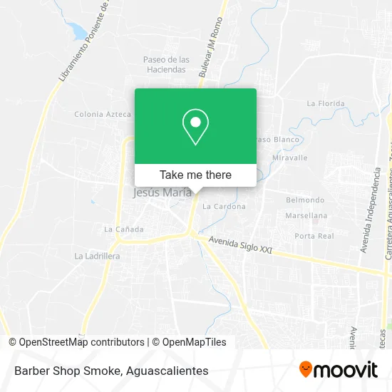 Barber Shop Smoke map